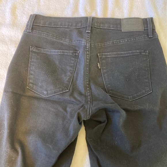Levi’s 314 Shaping Straight 28/34 Black jeans - Picture 1 of 4